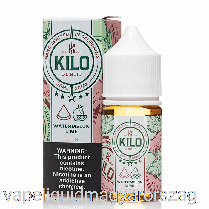 Görögdinnye Lime - Kilo Revival Só - 30 Ml 50 Mg Vape E Cigi